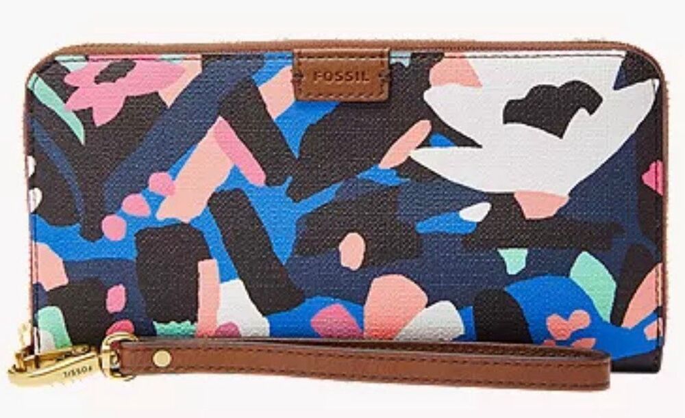 Fossil Emma RFID Zip Clutch
